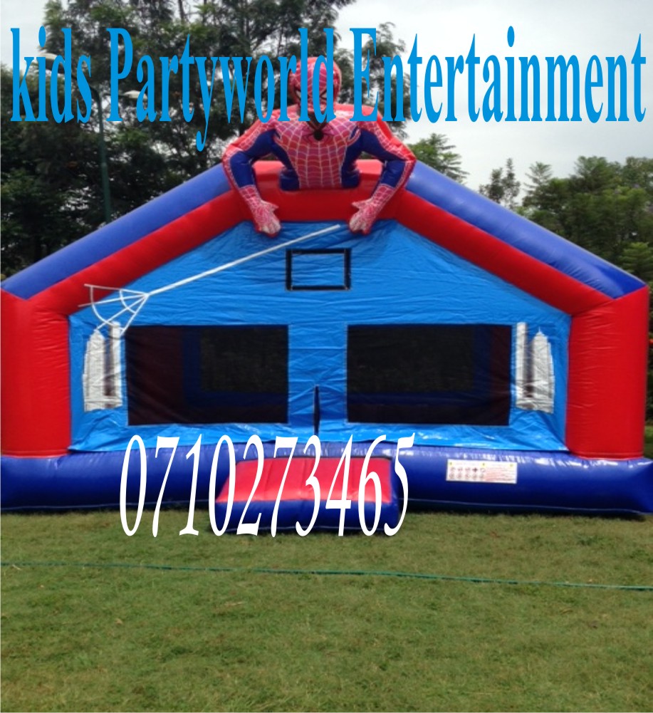 bouncing castles,trampolines,clowns,face painting and lots of kids fun  equipments and services for hire