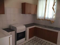 Kitchen fitted with cabinets