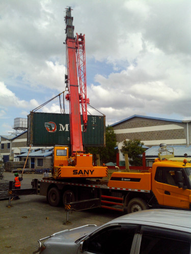 25 tons crane