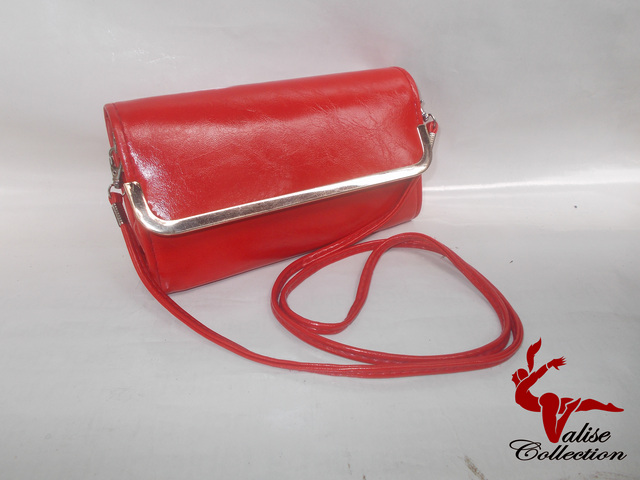 Red Clutch Slim Bag 2