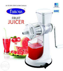 famous juicer with melon