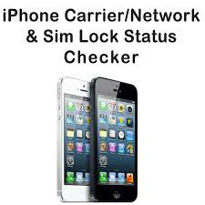 Iphone Carrier Network Status check