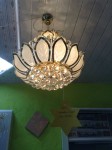 crystal chandelier with eliminating crystal ballsW550xH650mm