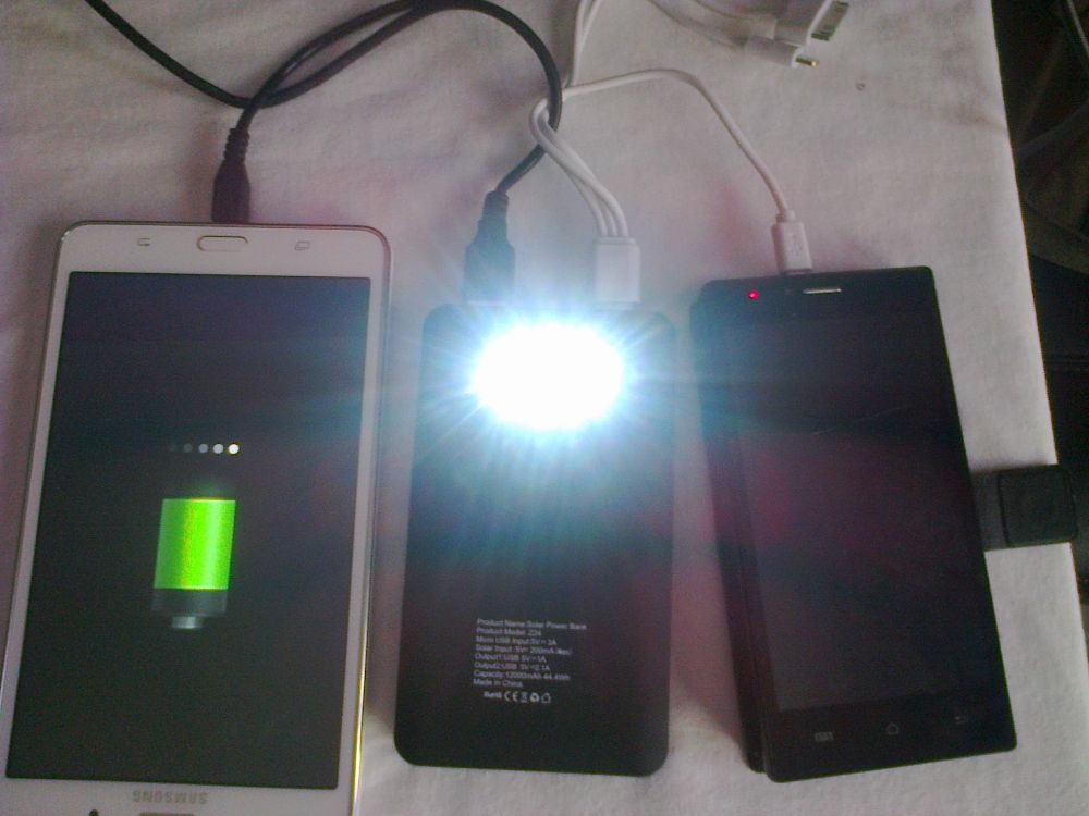 Charging + Light