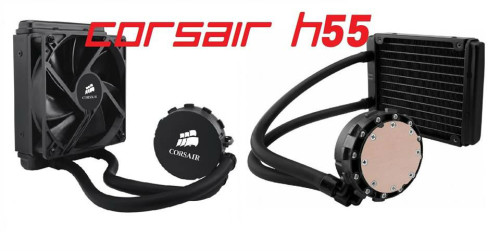 Corsair Hydro Series H55 Quiet CPU liquid Cooler