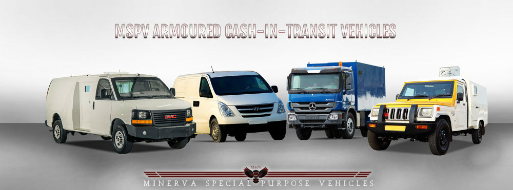 Armoured Cash in Transit vehicles