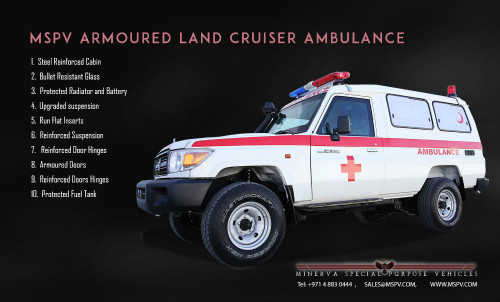 MSPV Armoured Ambulance