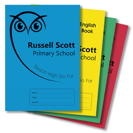 school-exercise-book-russell-scott-primary