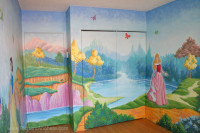 children-mural-painting-disney-princess-aurora-montreal