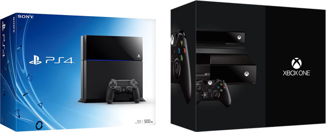 Microsoft-Xbox-One-and-Sony-PlayStation-4