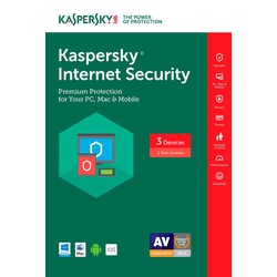 Kasperkersky Internet security 3 +1 User 2017
