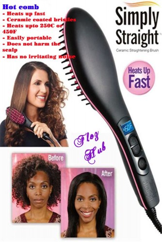 Hot-comb Simply Straight