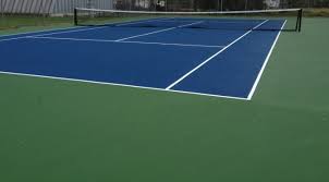 Tennis resurfacing