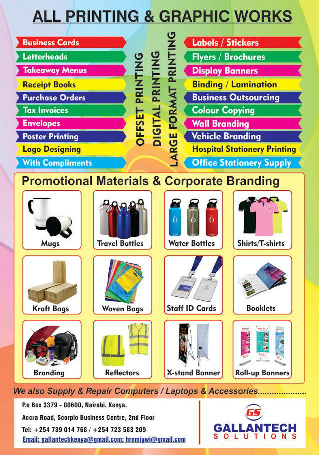 All Printing Works & Graphic Design