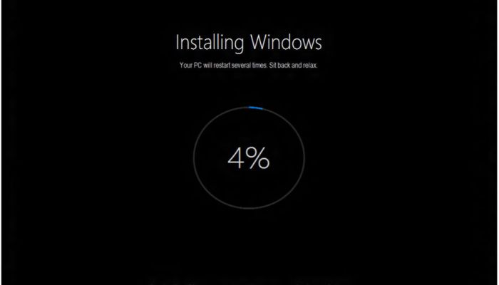 windows installation