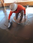 concrete waterproofing surface applied