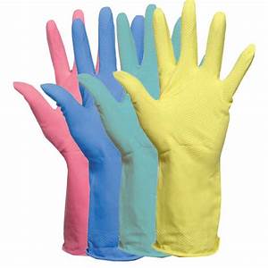 rubber gloves