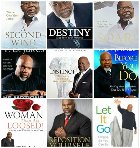 T.D JAKES BOOKS Available