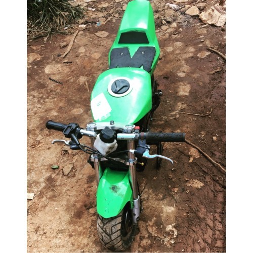 kid quad bike green 3