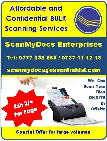 scanning advert