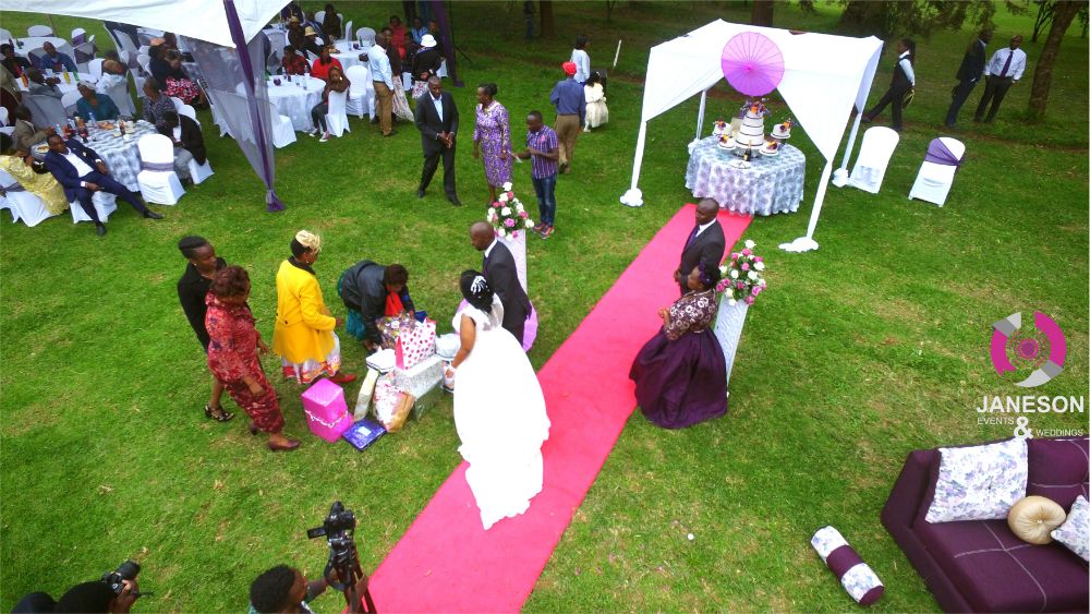 Reception Gift Session Drone Aerial Shoot