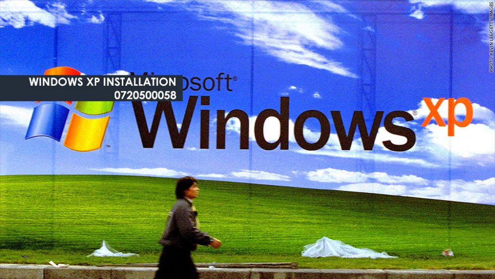 Windows XP Nairobi 0720500058 - Software and OS installation services