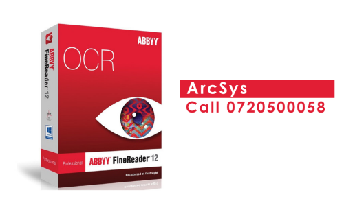 ABBYY fine reader ocr software installation service in nairobi kenya