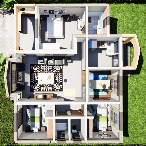 Ruai-East floor plan