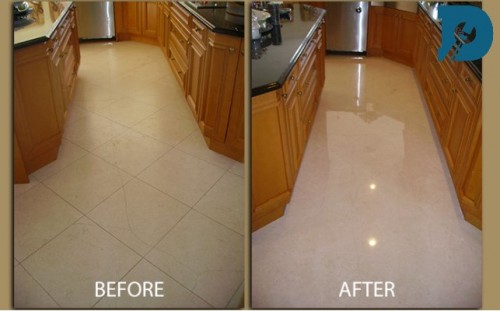 before and after tiling services