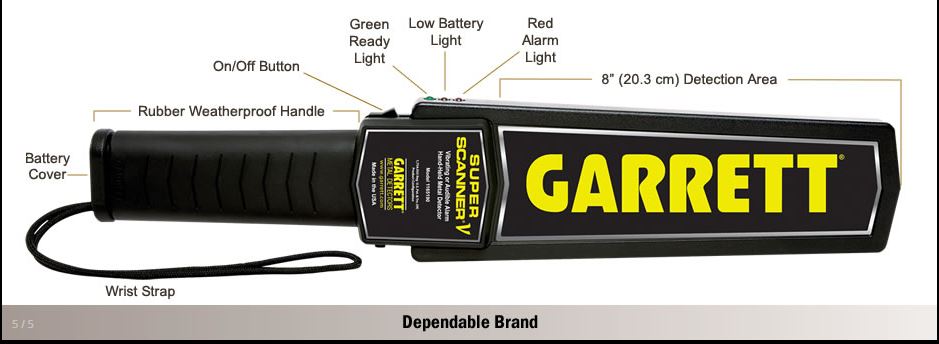 garret superscanner specs