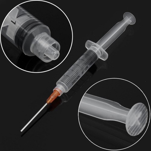 petroleum oil syringe