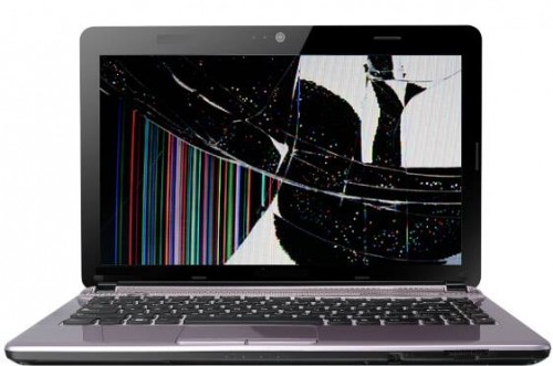 Broken Laptop Screen Replacement With new@6500