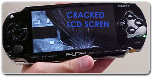 We repair and replace broken PSP screen@3500