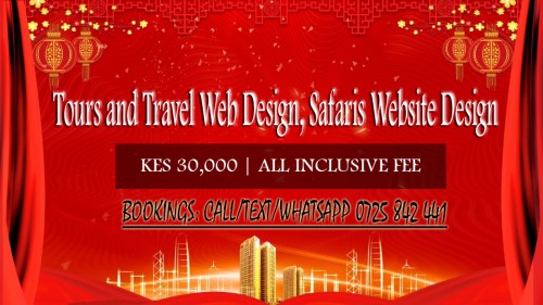 TOURSTours and Travel Web Design, Safaris Website Design @ KES 30,000