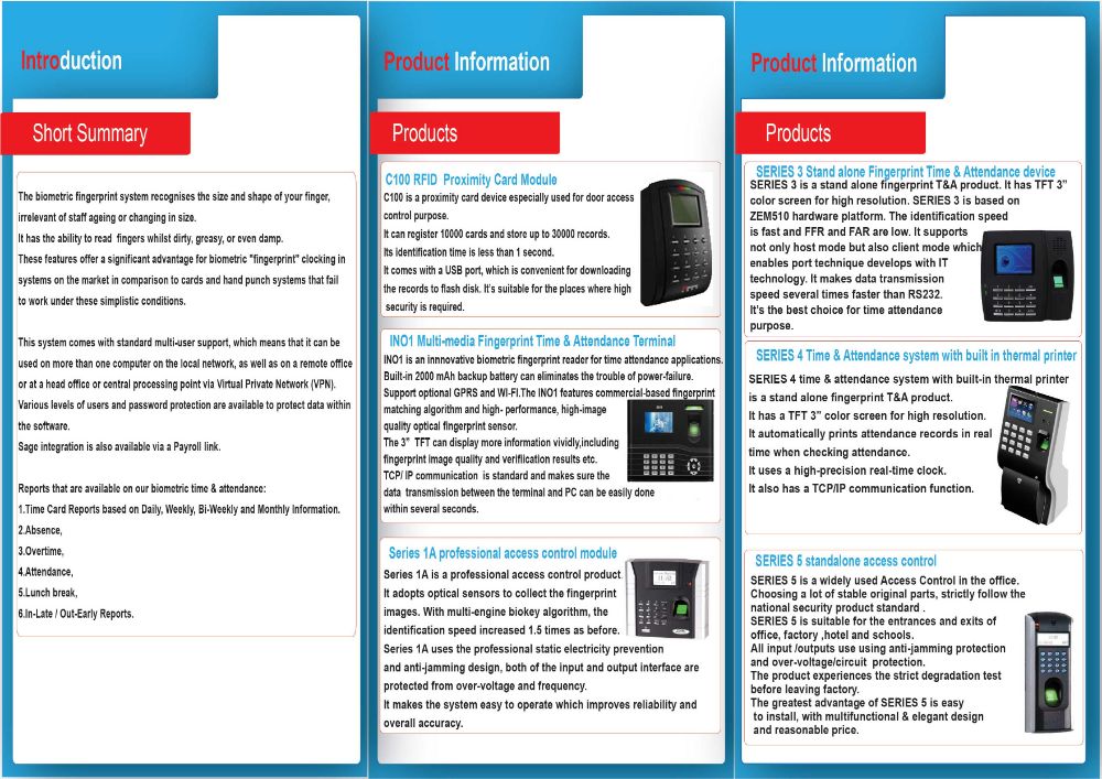 Biometric clocks