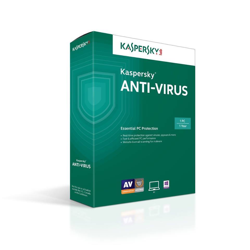 Kaspersky 2 User Antivirus@ Ksh 1450.00