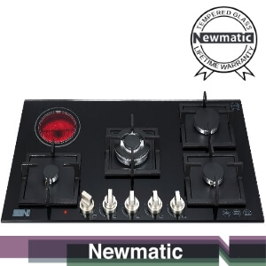 Newmatic Built in kitchen appliance kenya cooktop PM941STGB LO