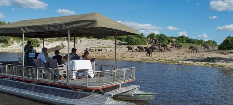 Game viewing Chobe