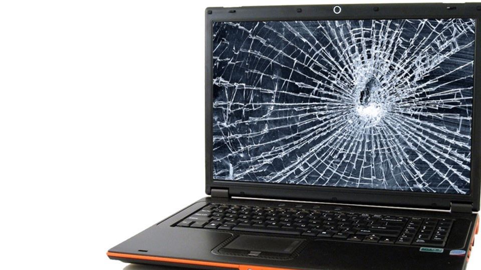 Broken Laptop Screen Replacement With new@6000
