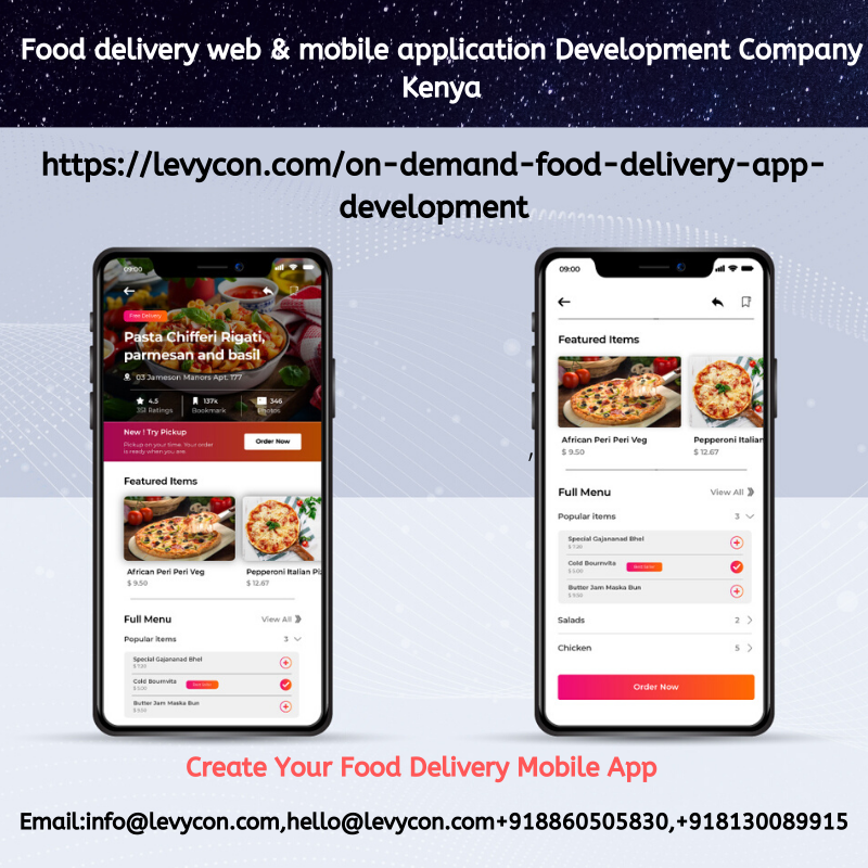 Food delivery web & mobile application Development Company Kenya (1)