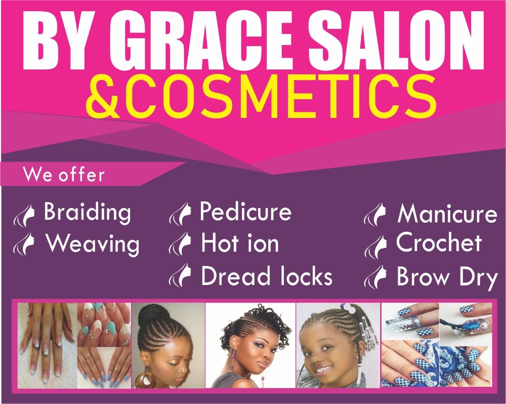 By grace saloon banner