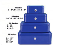 Blue cash box sizes