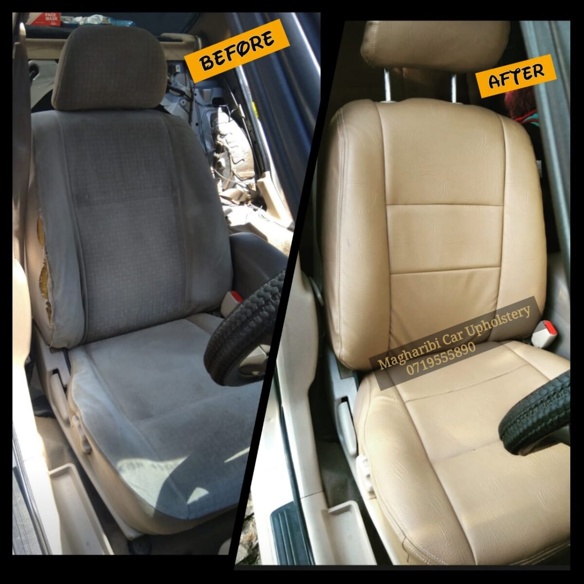 nissan b15 seat covers repair