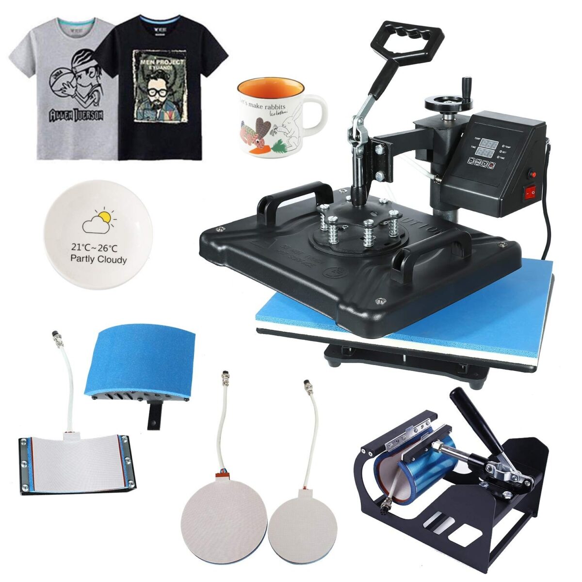 luckypet-Digital-Hot-Press-Sublimation-Machine-for-T-shirt-Printing