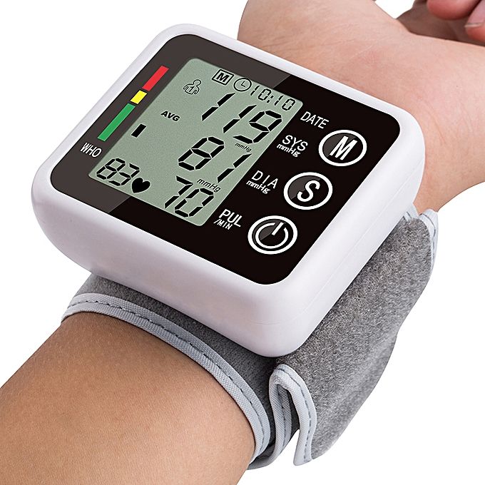digital wrist blood pressure