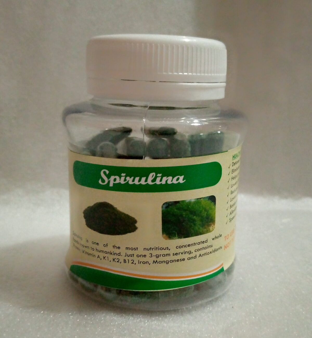 60 Spirulina Capsules