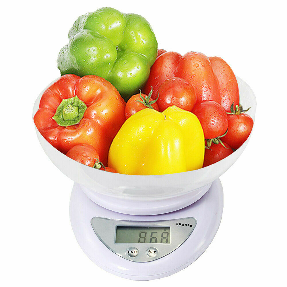 LCD-Digital-Kitchen-Scale-Diet-Food-Balance-5KG