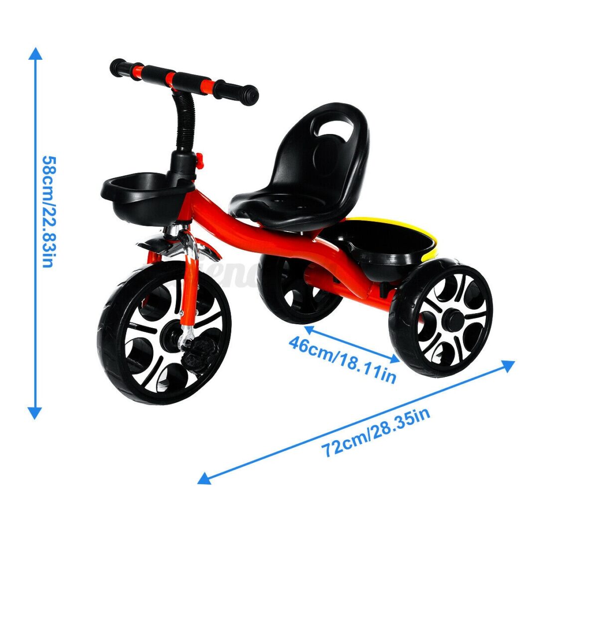 Folding-Child-Kids-Toddler-Tricycle-Bicycle-3-Wheels-_57