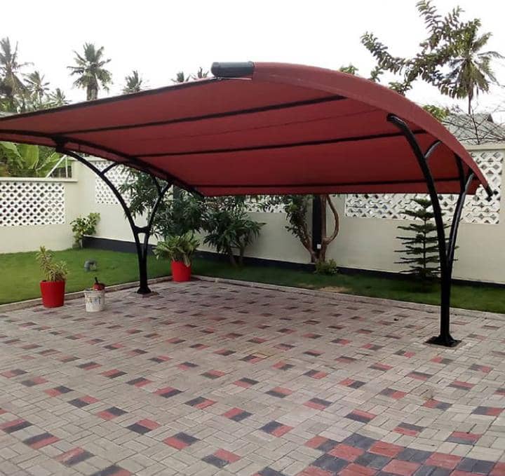 Maisha Car Parking Shades in Nairobi Kenya, Shade Net Material Price ...