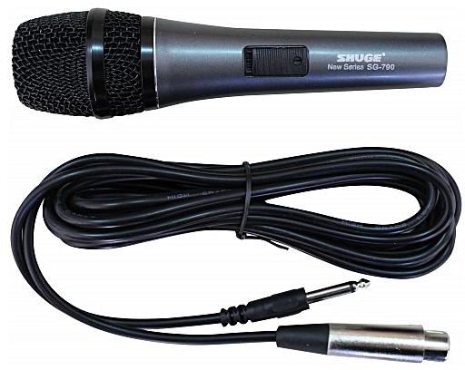 shure wired mic